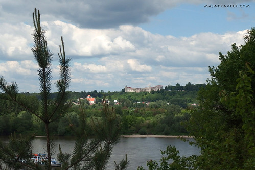 outdoor poland polska europe river water trees castle