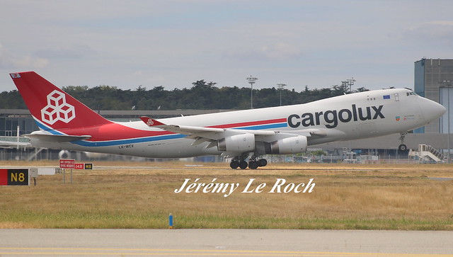 BOEING 747-4R7F CARGOLUX LX-WCV (CITY OF PETANGE)