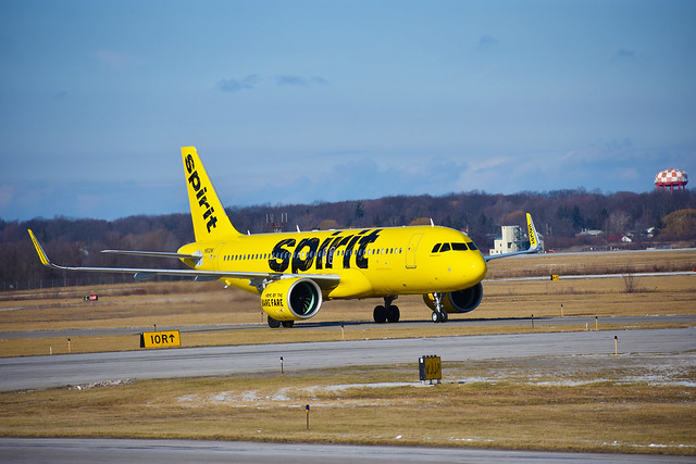 Spirit Airlines –  Airbus A320-271N(WL) N902NK @ Niagara Falls