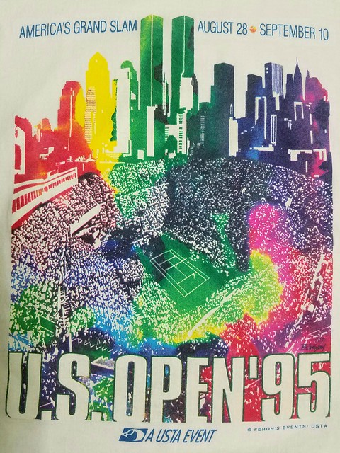 1995 US Open Graphic w/ WTC