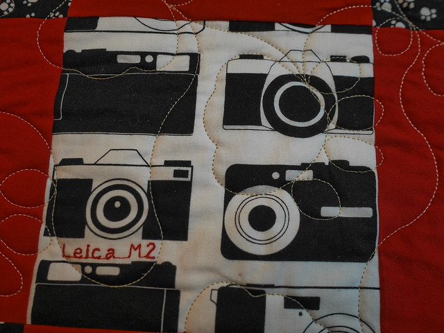 one  of the 46 squares  in Francesca's Memory quilt