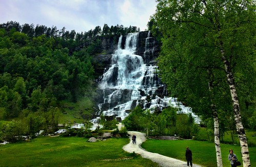 norge norway waterfall tvinde tvinnefosse nature power beautiful