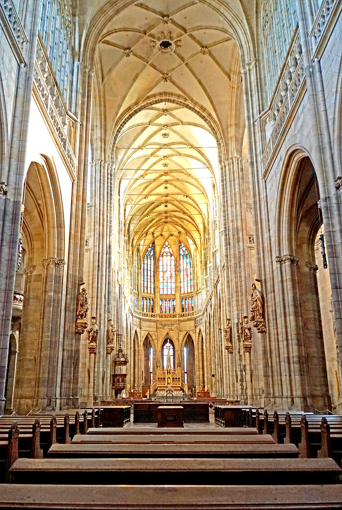 Inside St VItus Cathedral