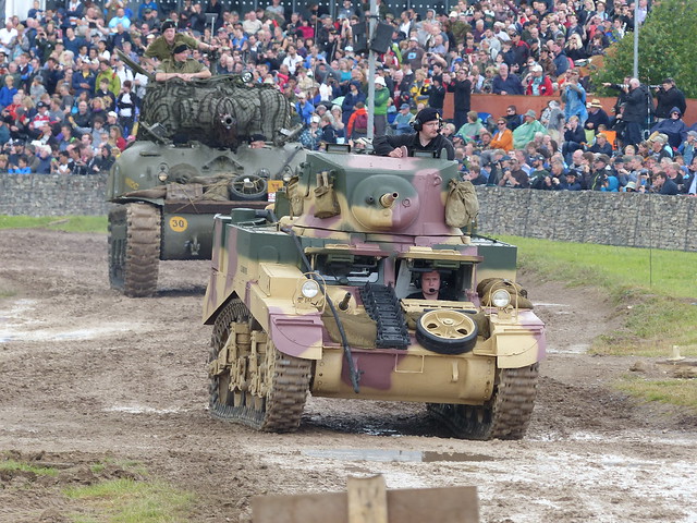 M3A1 Stuart IV T37765 Clementine at Tankfest 2016