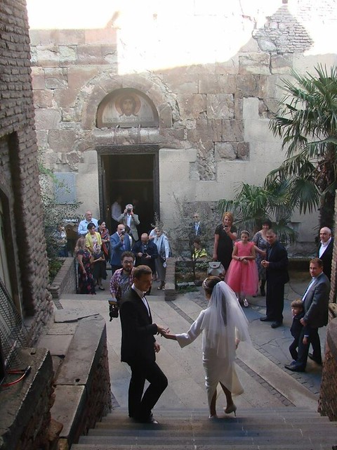 wedding at Anchiskhati Basilica