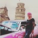 When the moon hits your eye, like a big pizza pie, that's amoré! #wherethefuckislee #pinkhair #pinkcadillac