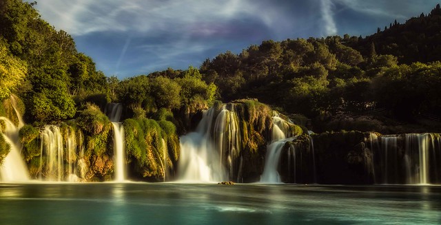 Skradinski Buk, Krka Waterfalls in Croatia