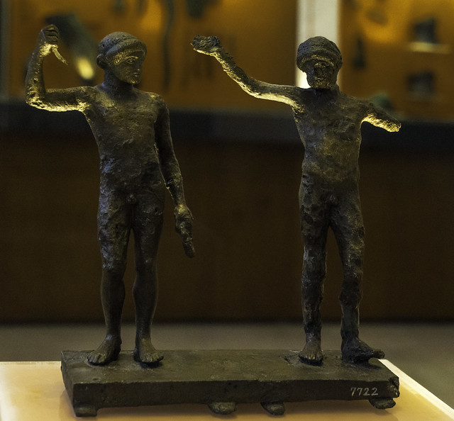 Classical Delphi - Two Athletes.