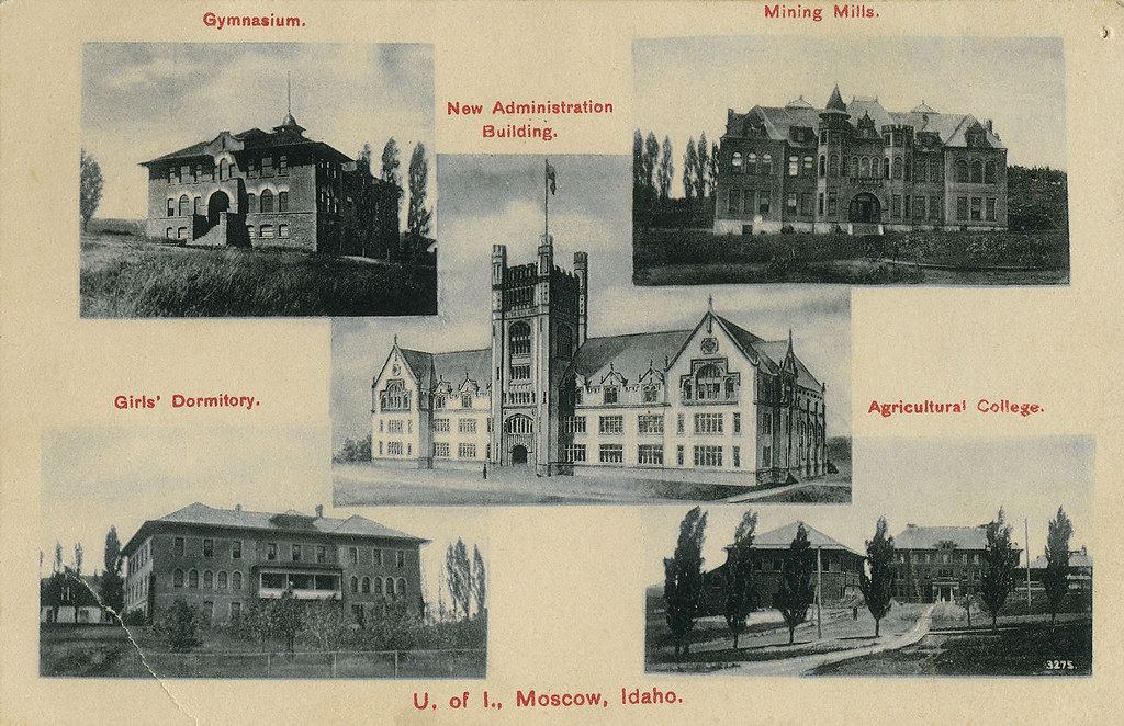 Multiview of University of Idaho, 1908 - Moscow, Idaho