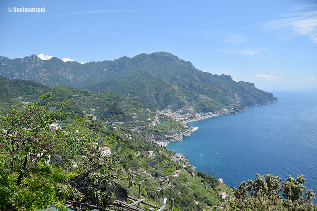 Merimaisema Amalfin rannikolla
