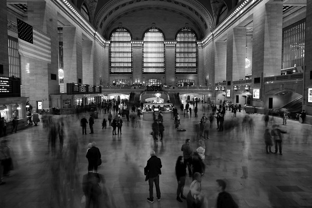 Grand Central Terminal _ bw