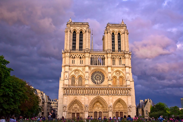 Notre Dame In The Amber Hour