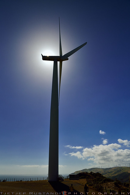 West Wind Turbine silhouette