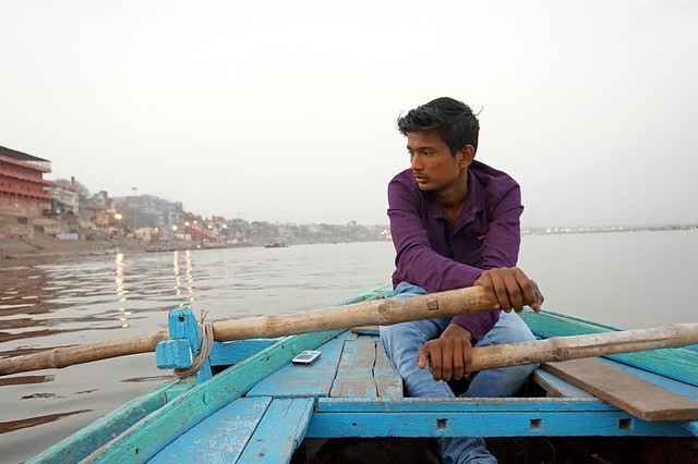 Ganges boat driver