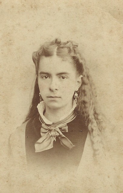 Annie Wollerton (CDV by William H. Rhoads, 1800 Frankford Road, Philadelphia, Pennsylvania)