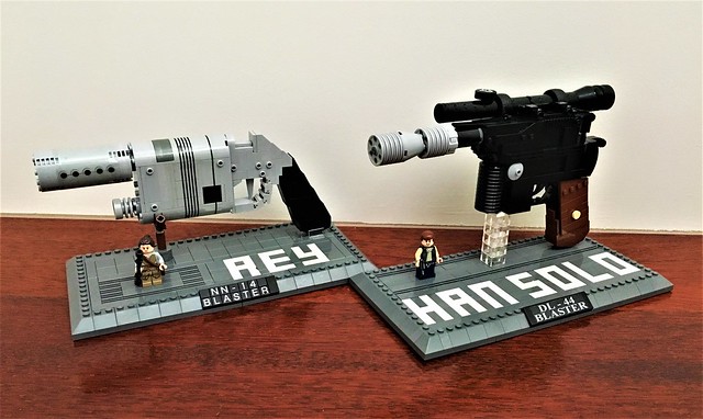 Rey & Han Solo Blasters