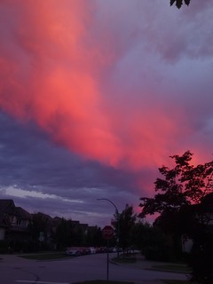 Sunset in Langley, BC