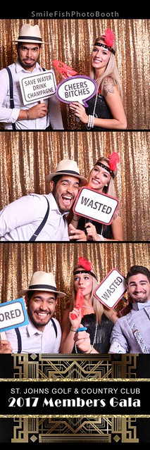 St. Johns Country Club Wedding Photo Booth