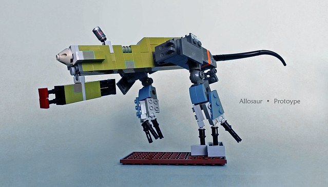 Allosaur bipedal drone