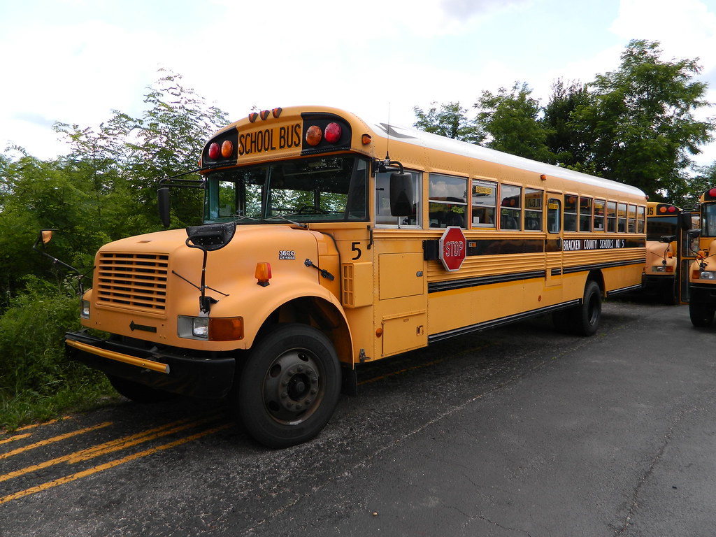 Bracken County Schools 5 2 Bus Lot Brooksville KY Flickr