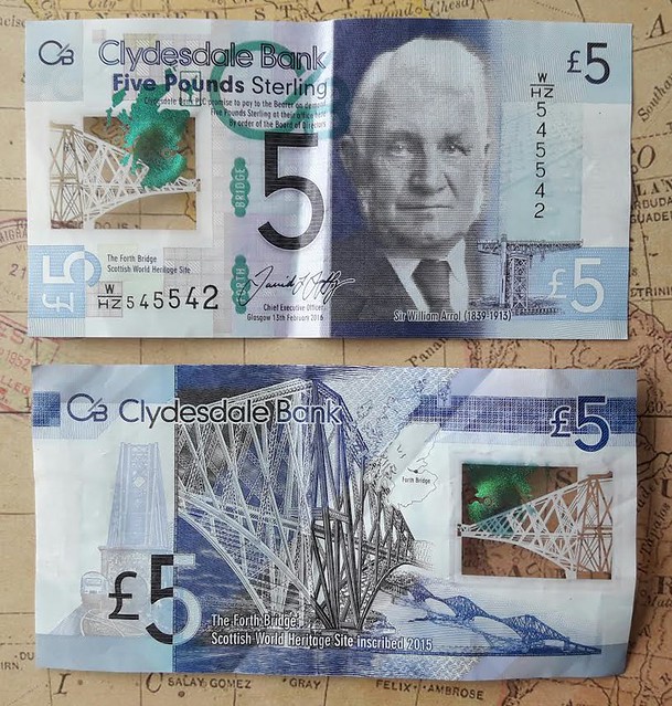Clydesdale Bank £5