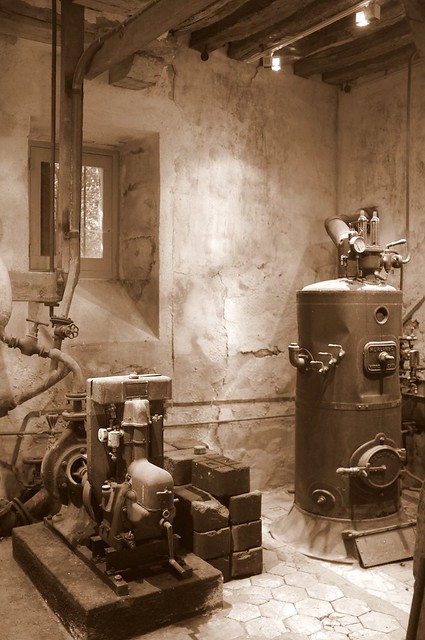 Machinerie hydraulique de Courson