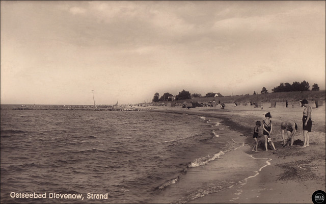 Ostseebad Dievenow in Pommern, Strand - Dziwnów, Pomorze Zachodnie