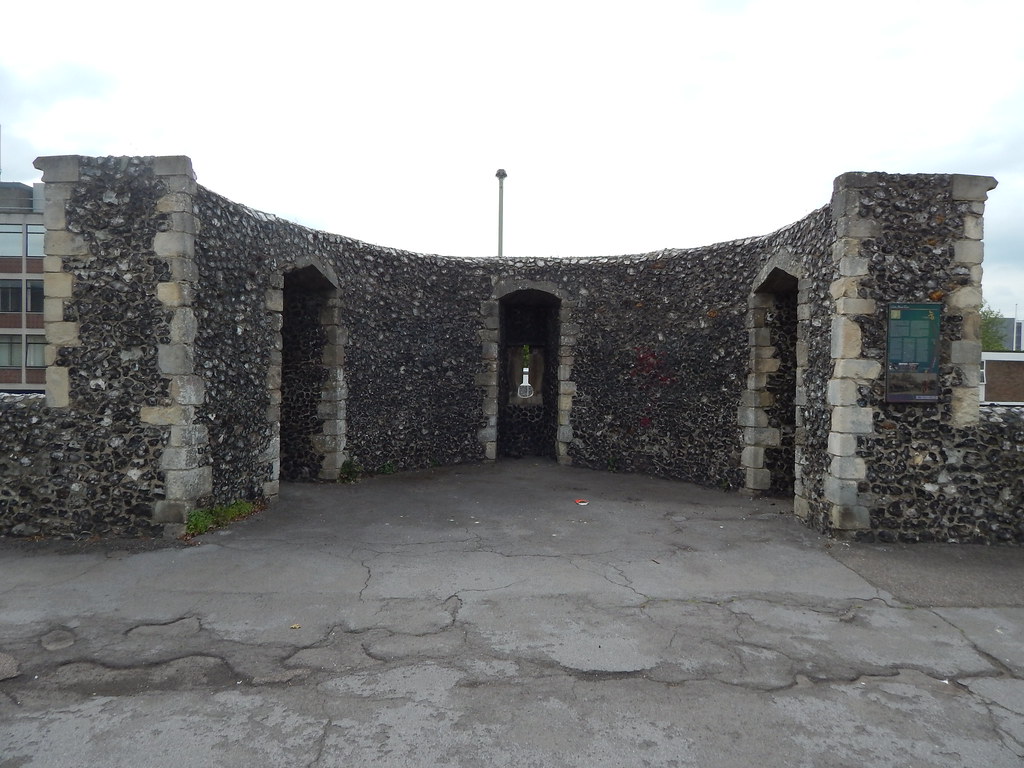Castle Wall Stock