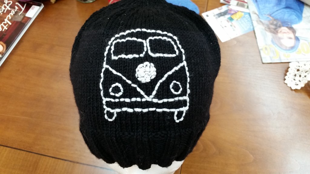 Mütze mit VW-Bus
