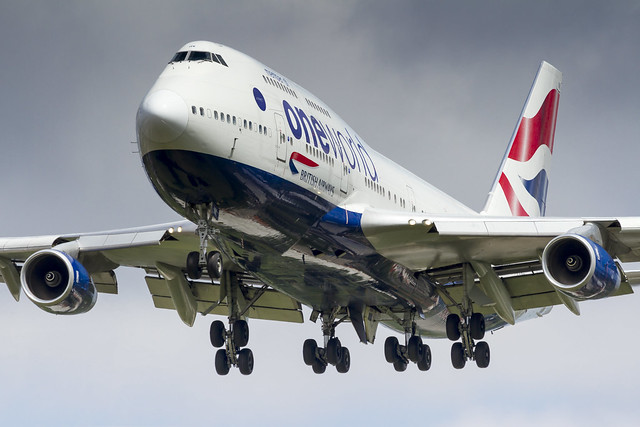 G-CIVK British Airways Boeing 747-436