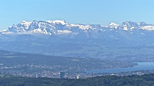 Zürich mit Glärnisch von Lägern-Hochwacht by Sekitar, ©Sekitar --- All rights reserved. Please don't use this image on websites, blogs or other media with