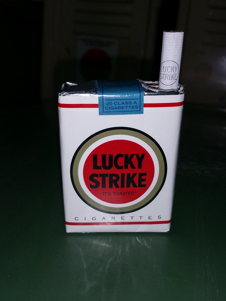 Lucky Strike Cigarettes Soft Pack Non Filter | These were gi… | Flickr