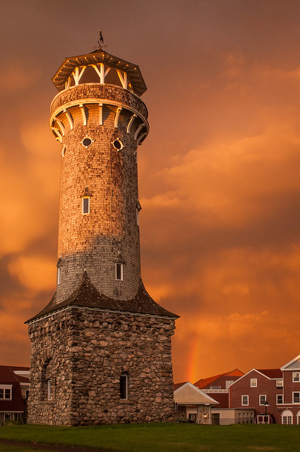 TOWER AT SUNSET