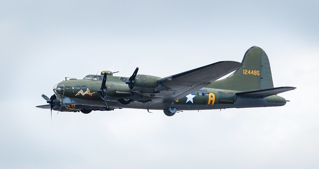 Boeing B17 Flying Fortress,Cleethorpes,Lincolnshire.