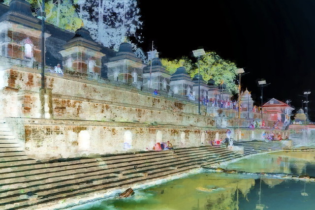 Nepal - Pashupatinath - Temple Shrines At Bagmati River - 22bb
