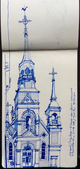 Notre-Dame-de-Bon-Secours Chapel in Montreal