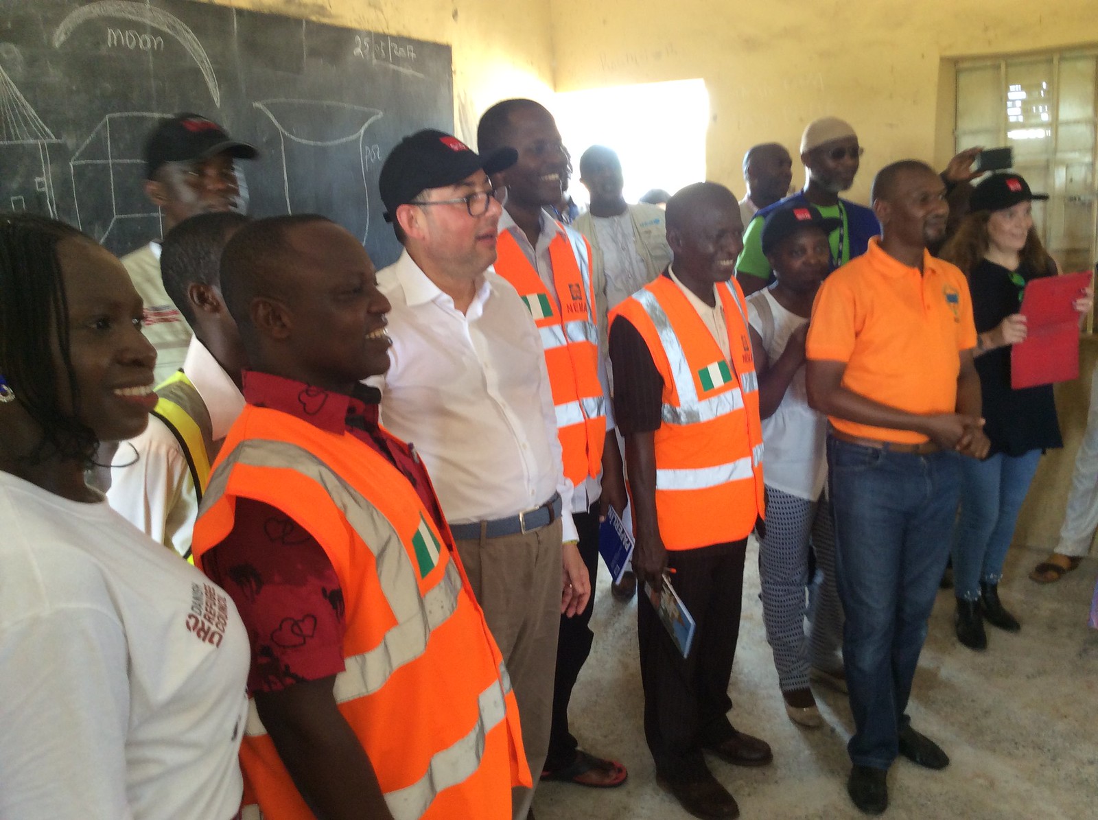 S&D MEPs visit the Malkohi official and unofficial refugee camps in Yola, in north-east Nigeria, which hosts thousands of internally displaced people fleeing Boko Haram and famine, during an S&D field visit to Nigeria and Guinea 2017