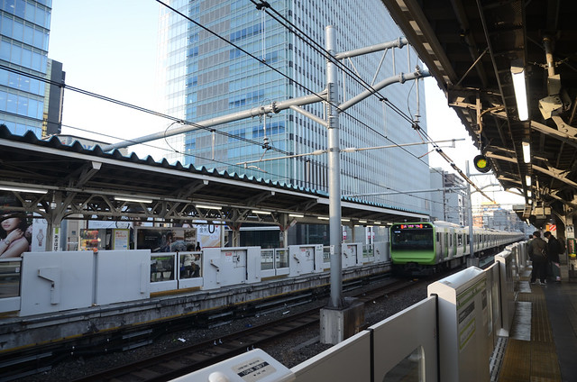 Yamanote Line E235 Series Leaving Akihabara Station 4
