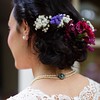 Hair by @vivianashworth_  #weddinghair #weddingmakeup #countrywedding #hairstyles #flowers #inspiration #weddinghairflower