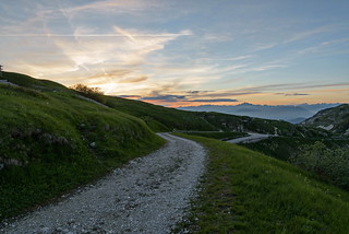 Mount Grappa Landscape sunset