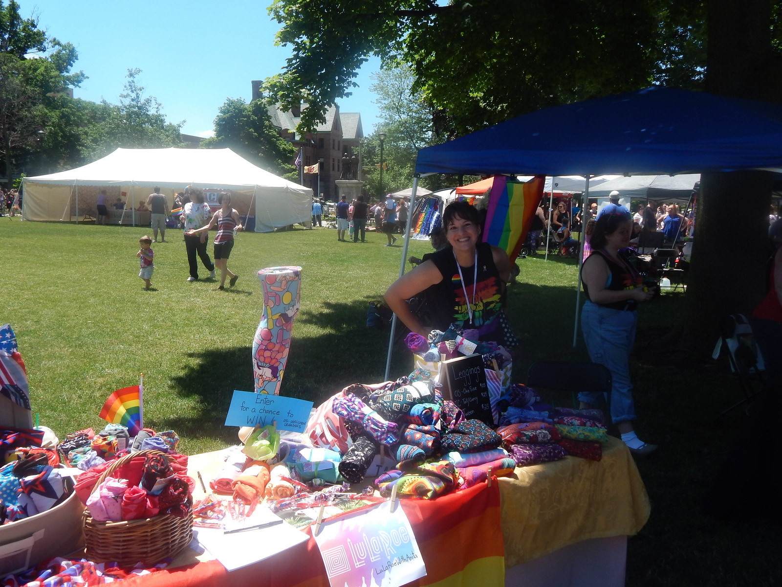 LuLaRoe vendor at Pride Fest