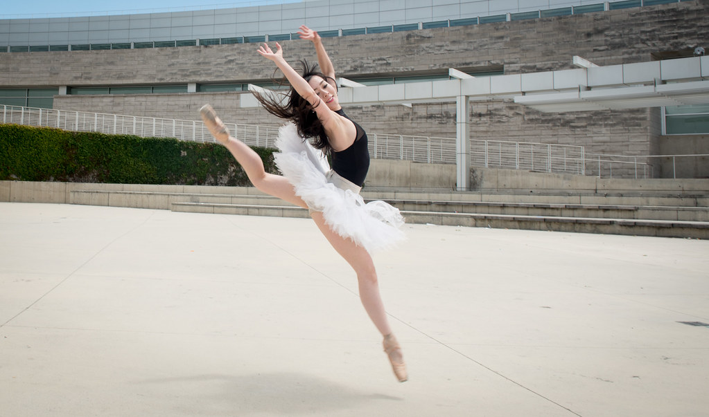 Ballerina leaps