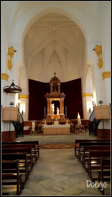 Interior de la Parroquia de Santa,María de la Encarnación