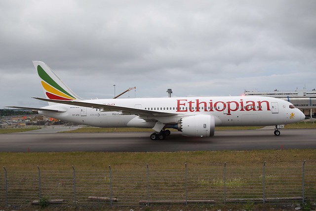Ethiopian Airlines Boeing 787-8 Dreamliner ET-ATH 170708 ARN
