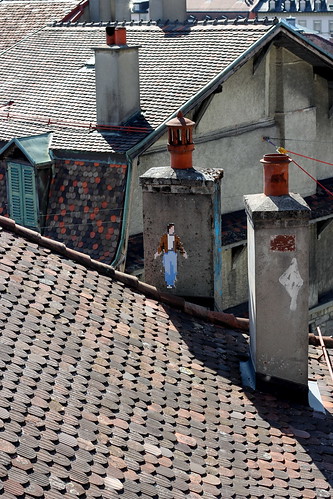 switzerland suisse schweiz svizzera romandie vaud lausanne rooftops chimneys window dormerwindow chimneypots utata:project=tw585 surlesmurs