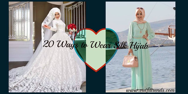 Silk Hijab Styles-20 Ideas How to Wear a Silk Hijab in Style