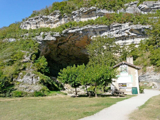 France, la grotte du Mas d'Azil en Ariège