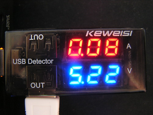 USB 15 LED Light Sanyi WY6509 31.4 x2 - Power Draw - €2.44 Aliexpress 15-06-2017 | by Lord Inquisitor