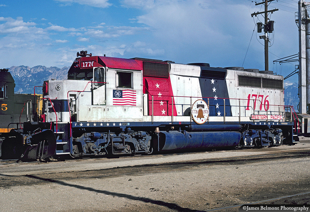 Wp Gp40 Rear Western Pacific Bicentennial GP40 | Western Pacific Bicenten… | Flickr