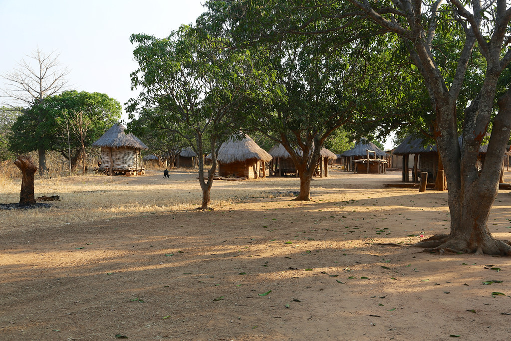 A village in Nyimba district, Zambia, where the charcoal production lives with their family.
